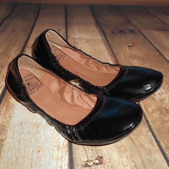 Lucky Brand Shoes - Lucky Brand Black Gloss Ballet Emmie Flats